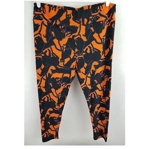 NEW Lularoe Leggings Halloween Black Cats TC2